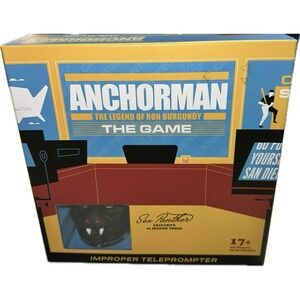 Anchorman The Legend of Ron Burgundy (The Game) Improper Teleprompter Board Game